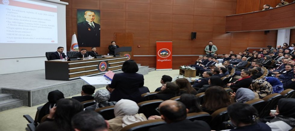“Sensiz Olmaz” Projesi Değerlendirme Toplantısı Gerçekleştirildi