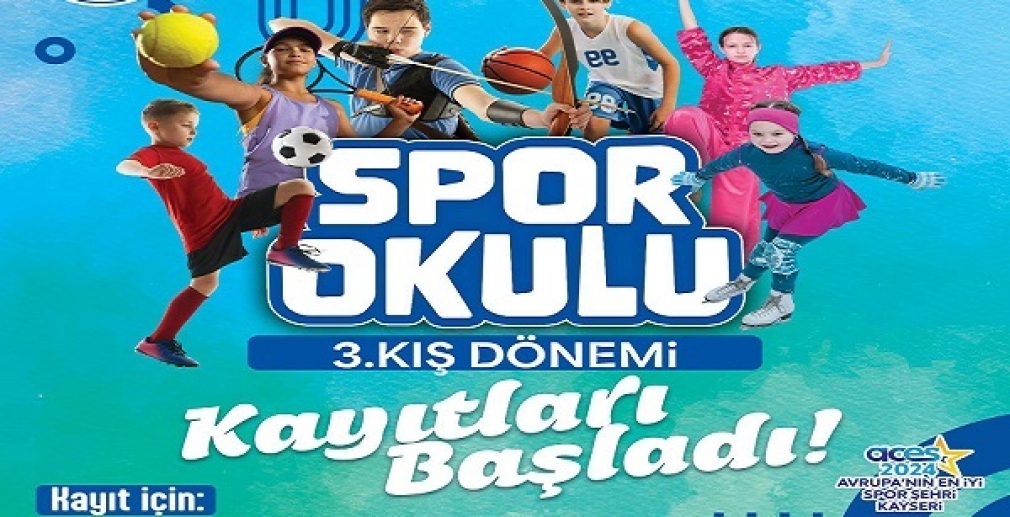  Spor A.Ş.'nin 3. Kış Dönemi Spor Okulu Kayıtları Başladı