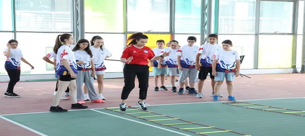 Yaz Spor Okullarında 3'üncü Dönem Başladı