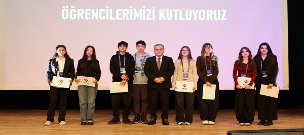 TÜBİTAK Lise Öğrencileri Araştırma Projeleri Yarışması Kayseri Bölge Sergisi’nin Ödül Töreni Düzenlendi