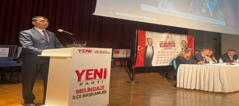 YENİ Parti Melikgazi’de Erol Kılıç Güven Tazeledi!