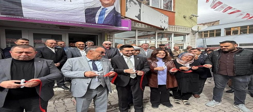  YENİ Parti Tomarza ilçe binası törenle açıldı