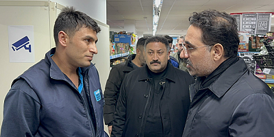 Ağrı Belediyesi yapılan denetim sonucu 5 marketi mühürledi