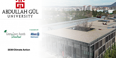 AGÜ’nün Çevre Dostu Projesine Uluslararası Ödül