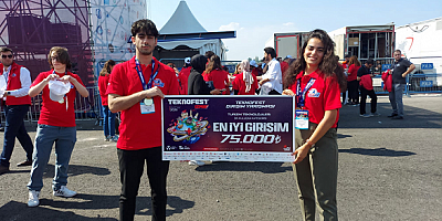 AGÜ Öğrencilerine TEKNOFEST’te Birincilik Ödülü