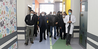 AK Parti'li Özhaseki, KANKA Çocuk Kemik İliği Nakli Merkezi'ni ziyaret etti