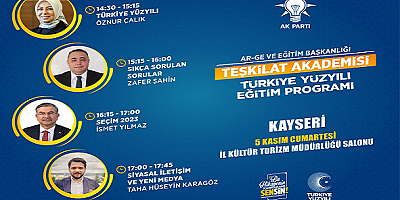 AK Parti, Teşkilat Akademisi’nde 3.dönem başlıyor