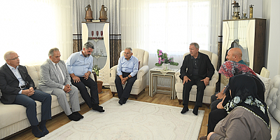 Akar ve Büyükkılıç’tan şehit Eraslan'ın ailesine taziye ziyareti