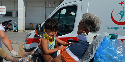 Aksaray'da otomobilin devrilmesi sonucu 5 kişi yaralandı