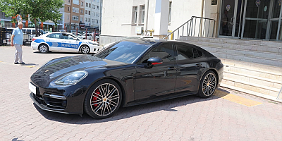 Almanya'da çalınan lüks otomobil Kayseri'de bulundu