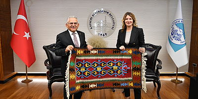 Almanya-KRV Eyalet Parlamentosu Milletvekili Kayserili Durdu'dan Büyükkılıç'a Ziyaret