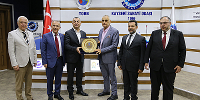 Antakya TSO heyetinden KAYSO'ya ziyaret