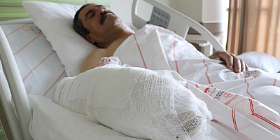 Ardahan'da işçinin kaza sonucu kopan eli Kayseri'de 6 saatlik operasyonla dikildi