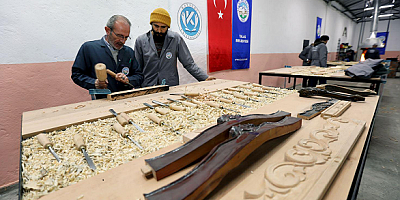 Talas Restorasyon Eğitim Merkezi’nde üçüncü dönem hazırlığı