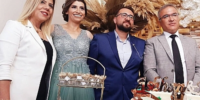 Aslı Şafak ve Nuri Alan çiftinin mutlu günü