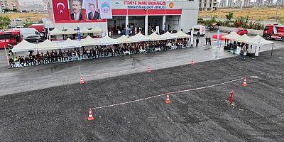 ASPİLSAN Enerji ve Kayseri Büyükşehir Belediyesi İş Birliği İle Lityum İyon Batarya Yangınlarını Söndürme Tatbikatı Yapıldı