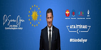 ATA İttifakı Cumhurbaşkanı adayı Sinan Oğan Kayseri'ye geliyor