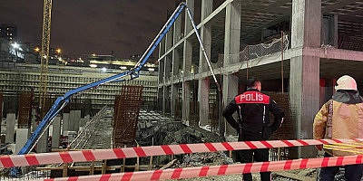 Avcılar'da inşaat alanında çökme oldu, 5 işçi göçük altında kaldı
