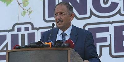 Bakan Özhaseki, Kayseri’de İncesu Belediyesi Üzüm Festivali'nde konuştu
