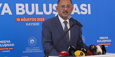 Bakan Özhaseki, Kayseri'de 