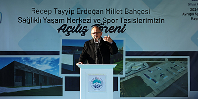 Bakan Özhaseki, Kayseri'de sağlıklı yaşam ve spor merkezi açılış töreninde konuştu