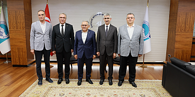 Bakan Yardımcısı Yılmaz'dan Başkan Büyükkılıç'a Ziyaret