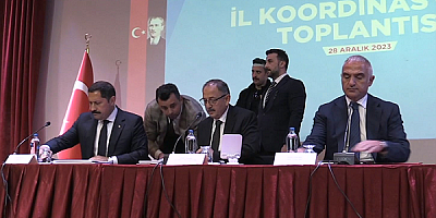 Bakanlar Özhaseki ve Ersoy, il genel koordinasyon toplantısına katıldı