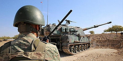 Barış Pınarı bölgesine taciz ateşi açan 4 PKK/YPG'li terörist etkisiz hale getirildi