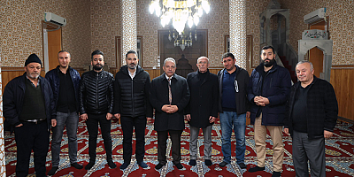 Başakpınar merkez camii iç mekan restorasyonu tamamlandı