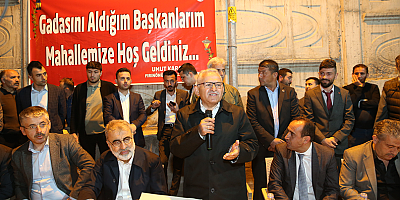 Başkan Büyükkılıç, Gönül Sofrasını İncesu'da Kurdu