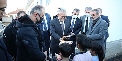 Başkan Büyükkılıç, Palas'ı ziyaret etti