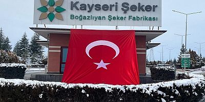 Bayrağa Saldırıya Ay yıldızlı Cevap: Kayseri Şeker’den Milli Duruş