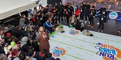 Bebekler ve Çocuklar, Uluslararası Kayseri Yarı Maratonu'na Renk Kattı