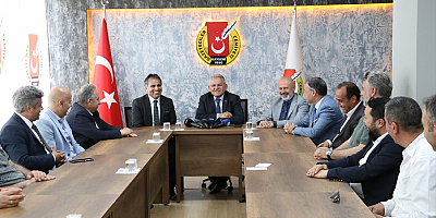 Belediye başkanlarından KGC Başkanı Kösedağ'a ziyaret