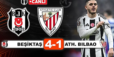 Beşiktaş, Athletic Bilbao'yu 4 golle yendi