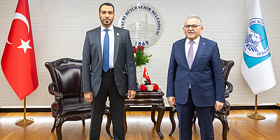 Birleşik Arap Emirlikleri Ankara Büyükelçisi'nden Başkan Büyükkılıç'a ziyaret