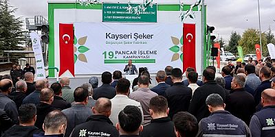 Bogazlıyan Şeker'de 19. kampanya dönemi başladı