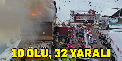 Bolu Kartalkaya Kayak Merkezi'nde otelde çıkan yangında 10 kişi hayatını kaybetti