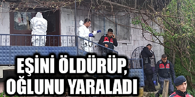 Boşanma aşamasındaki eşini silahla öldürdü, çocuğunu yaraladı
