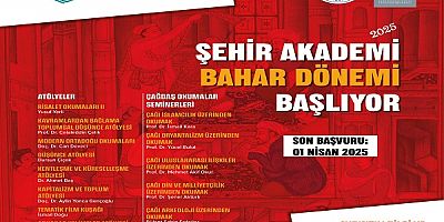 BÜSAM Şehir Akademi 2025 Bahar Dönemi Kayıtları Devam Ediyor