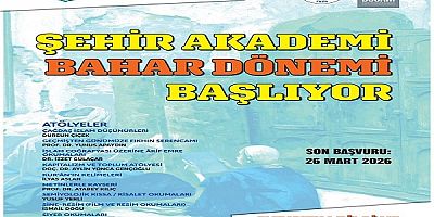 BÜSAM Şehir Akademi, 2026 Bahar Dönemi Kayıtları Başladı