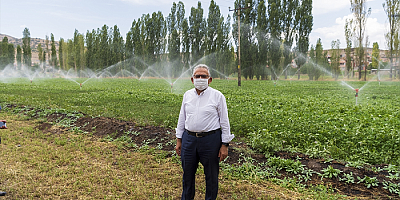 Büyükkılıç, 30 bin dekar arazinin sulamaya açılacağını duyurdu