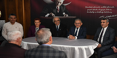 Büyükkılıç, Atatürkçü Düşünce Derneği’ni ziyaret etti