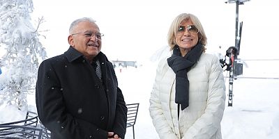 Büyükkılıç, Eski Başbakan Tansu Çiller'e Erciyes'i Tanıttı