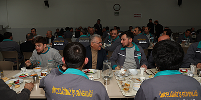 Büyükkılıç, İşçilerin Sahur Sofralarına Misafir Oldu