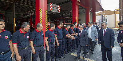 Büyükkılıç, İtfaiye Haftası'nı kutladı