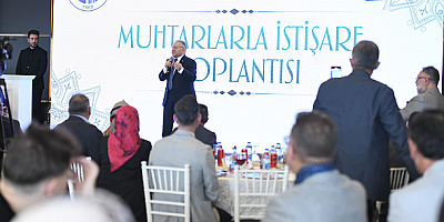 Büyükkılıç Muhtarlarla İstişare Toplantısı yaptı