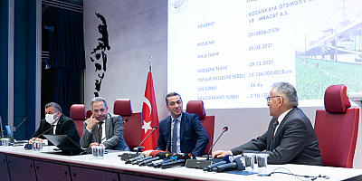 Büyükkılıç'tan 13 milyon Euro'luk tramvay alım imzası