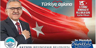 Büyükkılıç'tan 