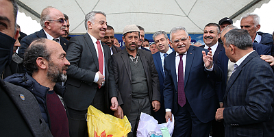 Büyükkılıç'tan çiftçiye 15 milyon TL’lik tohum desteği